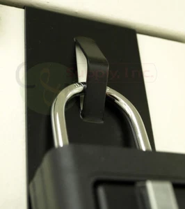 Soporte para puerta colgante con cerradura para cerraduras - Imagen 1 de 2