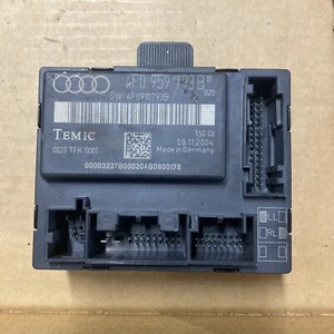 AUDI A6 C6 Front Right Door Control Module ECU 4F0959793B 4F0910793B - Picture 1 of 2