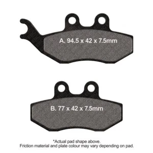 EBC Motorcycle Brake Pads DMX Front Left Yamaha DT 50 X Supermotard 2004 - 2008 - Picture 1 of 1