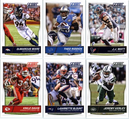 2016 Panini Score NFL Football - Base Set Cards - Pick From Card #'s 1-330 - Image 1 of 1