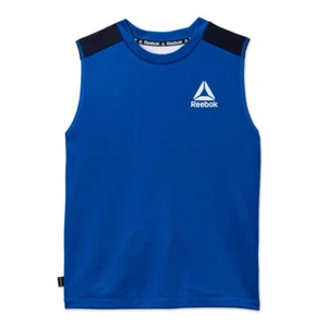Reebok Boy’s Advantage Tank Top, Blue ( Several Sizes to Choose from)- Free Ship - Picture 1 of 6