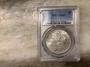 1904-P Silver Morgan Dollar MS63 - Picture 1 of 2