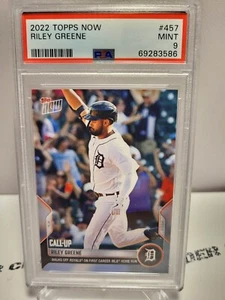 Riley Greene 2022 Topps Now #457 🔥 1st MLB HR PSA 9 🔥 Detroit Tigers - Picture 1 of 1