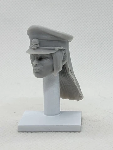 3d Printed Steel Raven Head 1:12 scale 6" GI Joe Classified/Marvel Legend Cover