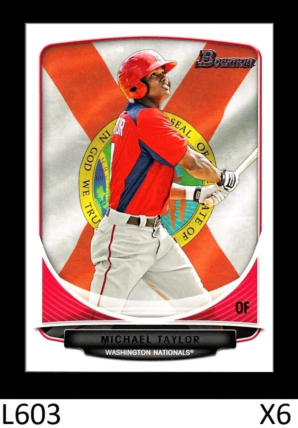 1-2013 BOWMAN PROSPECTS HOMETOWN PARALLEL MICHAEL TAYLOR ROYALS QTY - Image 1 of 1