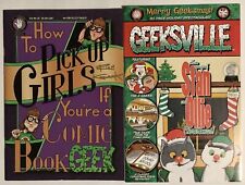 How To Pick Up Girls If You’re A Comic Book Geek (Signed) & Geeksville #3 VF-NM