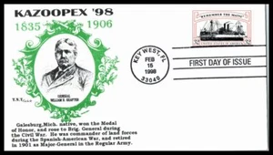 1998 Remember the Maine Sc 3192 FDC with T.N.T. cachet Key West FL (39 - Picture 1 of 2