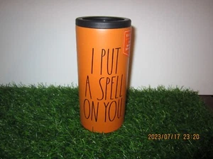 Rae Dunn "I Put A Spell on You" Insulated Stainless Slim-can Cooler, Fall, New - Picture 1 of 4