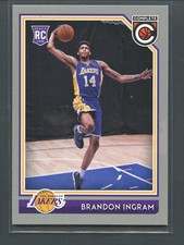 Complete Silver Brandon Ingram Rookie 2016-17 Panini #175 RC Lakers Pelicans