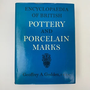 Encyclopedia of British Pottery and Porcelain Marks Geoffrey A. G - Picture 1 of 14