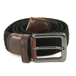 Men's Elasticated Adjustable Web Belt - Picture 1 of 6