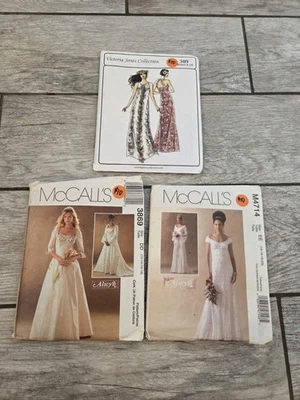 McCall's Pattern 3869 Alicyn Petite Lined Wedding Dress M4714 Petite Lined Bride - Image 1 of 4