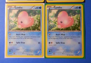 2x Luvdisc 27/106 Pokemon card XY Flashfire common NM - Picture 1 of 1