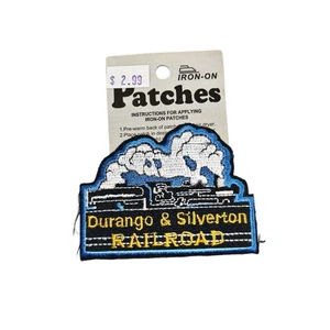 Durango und Silverton Eisenbahn Bügelbild Zug Patch - Bild 1 von 2
