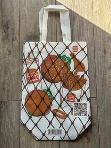 Burger King Russia Fabric Shopper Bag Merchandise Novelty New - Picture 1 of 3