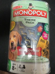 Monopoly Dog Lovers Paquete Temático Juego Piezas SELLADAS Nuevo en Caja - Imagen 1 de 4