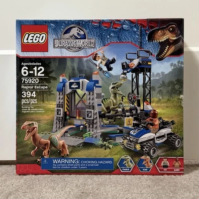 Lego 75920 Jurassic World Raptor Escape (NEW, Retired) *Shelf Wear - Image 1 of 4