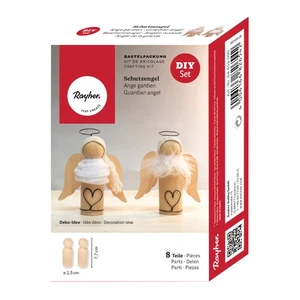 Rayher confezione fai da te angelo custode 8 pezzi fai da te ali Natale angelo set fai da te - Foto 1 di 4