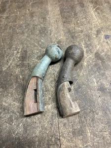 Western Pferd Hame Geschirr Dandy Ball Knopf Finial Topper Messing Stock Griff Teile - Bild 1 von 19