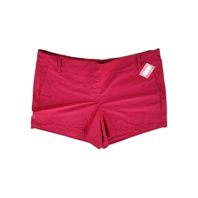 Spanx Sunshine Shorts Womens Size 2X Dark Cherry UPF 50+ Pockets Pull-on  - Image 1 of 4