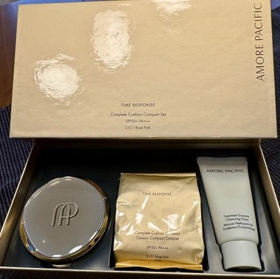 AMORE PACIFIC TIME RESPONSE Complete Cushion Compact Set SPF50+/PA+++ Set - 21C1 - Image 1 of 4