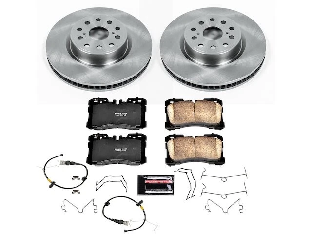 Kit de pastillas de freno delanteras y rotor para 07-09 Lexus LS460 base tracción trasera L ZB18X7 Foto 1 de 1