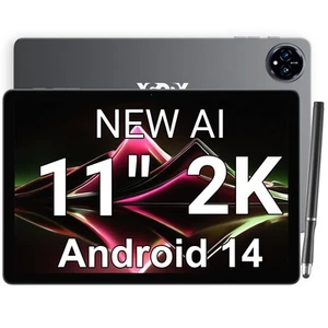 Android 14 11 in Tablet 16GB+256GB 8 Core Google 8000mAh 5G WiFi PC 1280*800 GMS - Picture 1 of 10