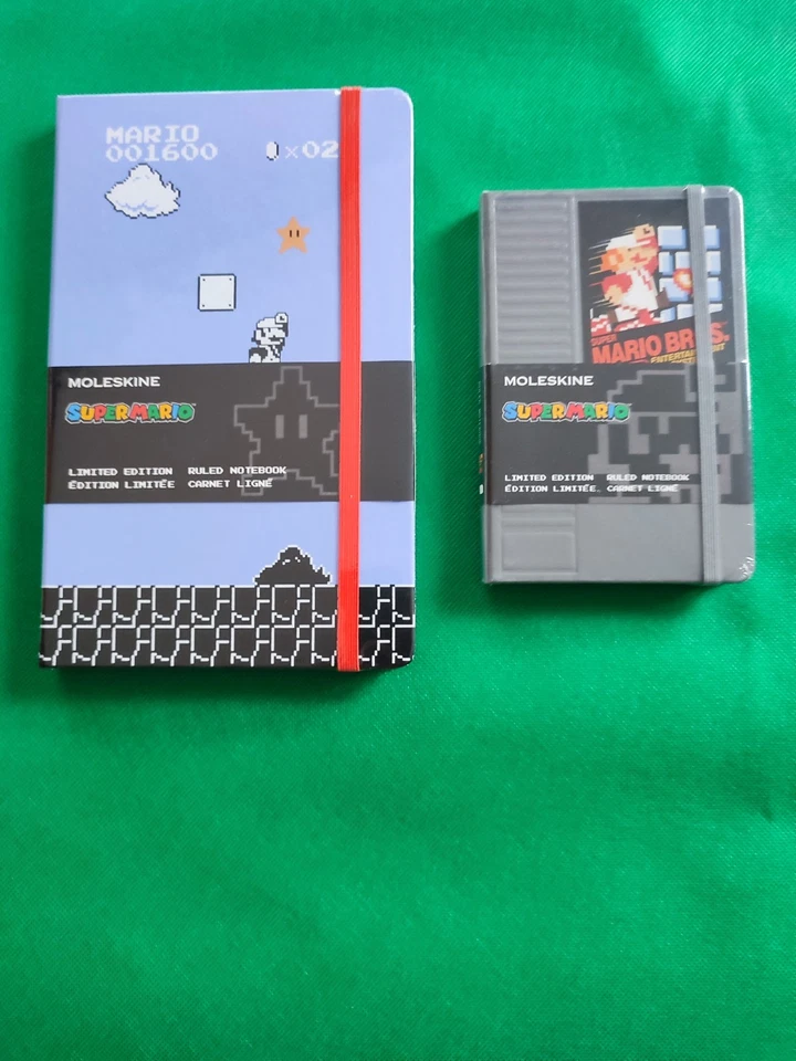 Moleskine "Super Mario Bros" 2 Notebook Set-Limited Edition  - Image 1 of 1