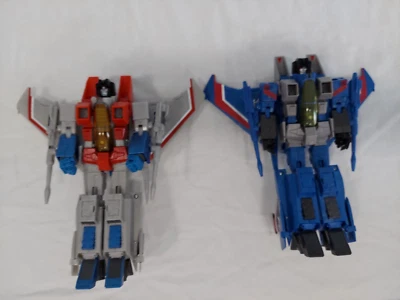 Transformers Obra Maestra Buscadores Starscream MP-11, Thundercracker Toys R Us Excl Foto 1 de 4