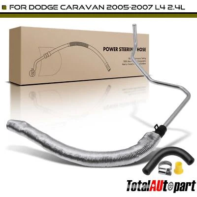 New Power Steering Return Line Hose Assembly for Dodge Caravan 2005 2006 2007 - Image 1 of 4