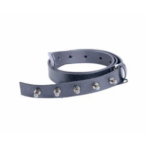 Diesel Mujer Cinturón Talla 85cm Genuino Cuero Piel Cordero Negro - Imagen 1 de 3