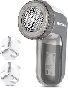 Fabric Shaver and Lint Remover, Sweater Defuzzer with 2-Speeds, 2 Replaceable... - Picture 1 of 1