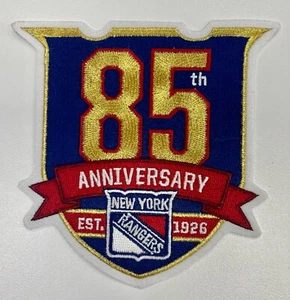 New York Rangers 85th Anniversary Team Jersey Patch - Picture 1 of 1