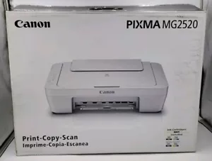 Canon PIXMA MG2520 Inkjet All-in-One Color Printer Open Box Print - Copy - Scan - Picture 1 of 18