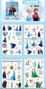 Temporary Tattoo Sheets stickers 4 Pack Kit Set Children Kids Birthday 4pack Box - Imagen 1 de 23
