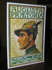 FM377_AUGUSTA PRETORIA,Batt.AOSTA-Riproduzione originale 'Collezione Locandina'