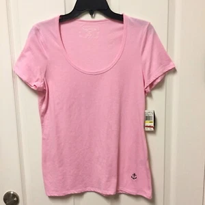 Nautica Women's Pajama Sleepwear Sleep Shirt, Pink, MEDIUM - Picture 1 of 1