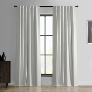 HPD Half Price Drapes Essential Solid Blackout Curtains for Bedroom 84 Inches - Picture 1 of 9