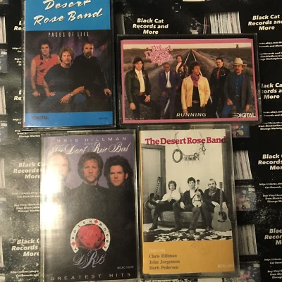 Desert Rose Band self titled Pages Of Life Running A Dozen Roses Greatest Hits - Image 1 of 4