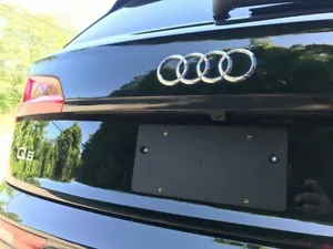 Rear License Plate Tag Holder Mounting Bracket for AUDI Q5 SQ5 2009-2025 +Screws - Picture 1 of 17