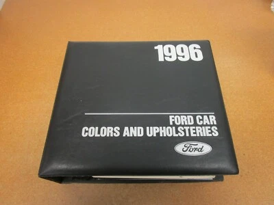 Ford 1996 álbum de concesionario de autos tapicería con adornos de color Mustang Thunderbird Foto 1 de 4