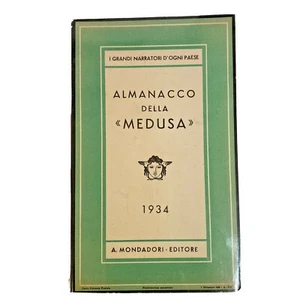 Medusa Mondadori 1934 prima edizione illustrata Almanacco della Medusa Wolf Mann - Picture 1 of 12