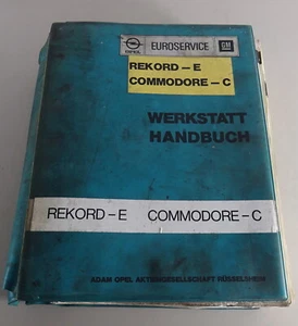 Manual De Taller Opel Rekord E / Commodore C, Edición 08/1977 - Imagen 1 de 12