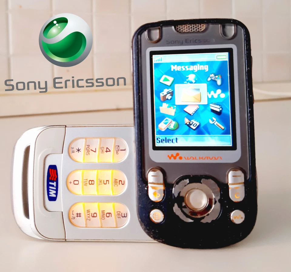 Sony Ericsson W600i TIM Walkman Bluetooth 2006 Telefono a rotazione - RARISSIMO - Immagine 1 di 4