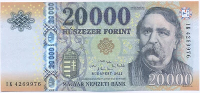 Hungary 20000 forint  NEW 2022 UNC - Image 1 of 2