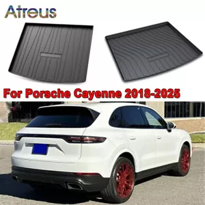 Alfombrillas de maletero con bandeja de carga para Porsche Cayenne 2018-2025 - Imagen 1 de 12