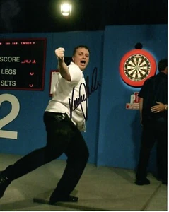 English professional darts player Keith Deller Hand Signed Photo 3 - Picture 1 of 1