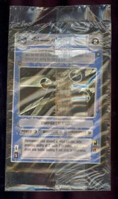 Star Wars CCG 40: GOLD LEADER in GOLD 1 & Red Leader in Red 1 Sealed - Bild 1 von 2