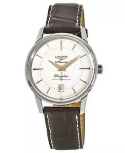 New Longines Flagship Heritage Automatic Silver Dial Men's Watch L4.795.4.78.2 - Picture 1 of 3