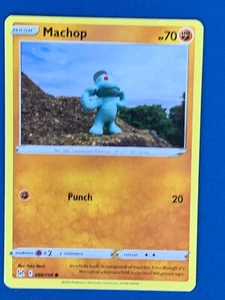 POKÉMONE. MACHOP 086/196 PLAYERS CARD -:- IN AS NEW MINT CONDITION. - Picture 1 of 3